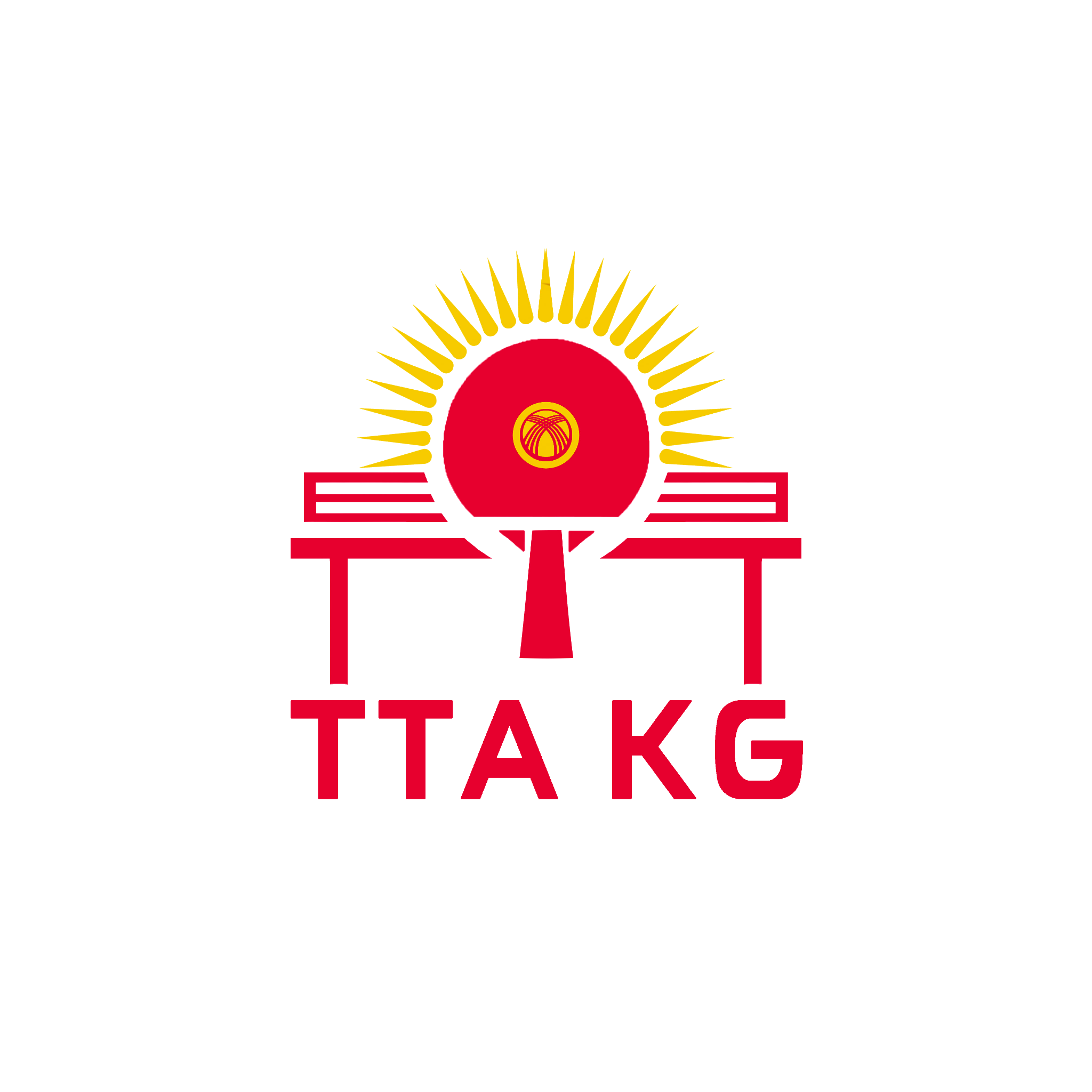 Ассоциация Настольного Тенниса Кыргызской Республики — логотип