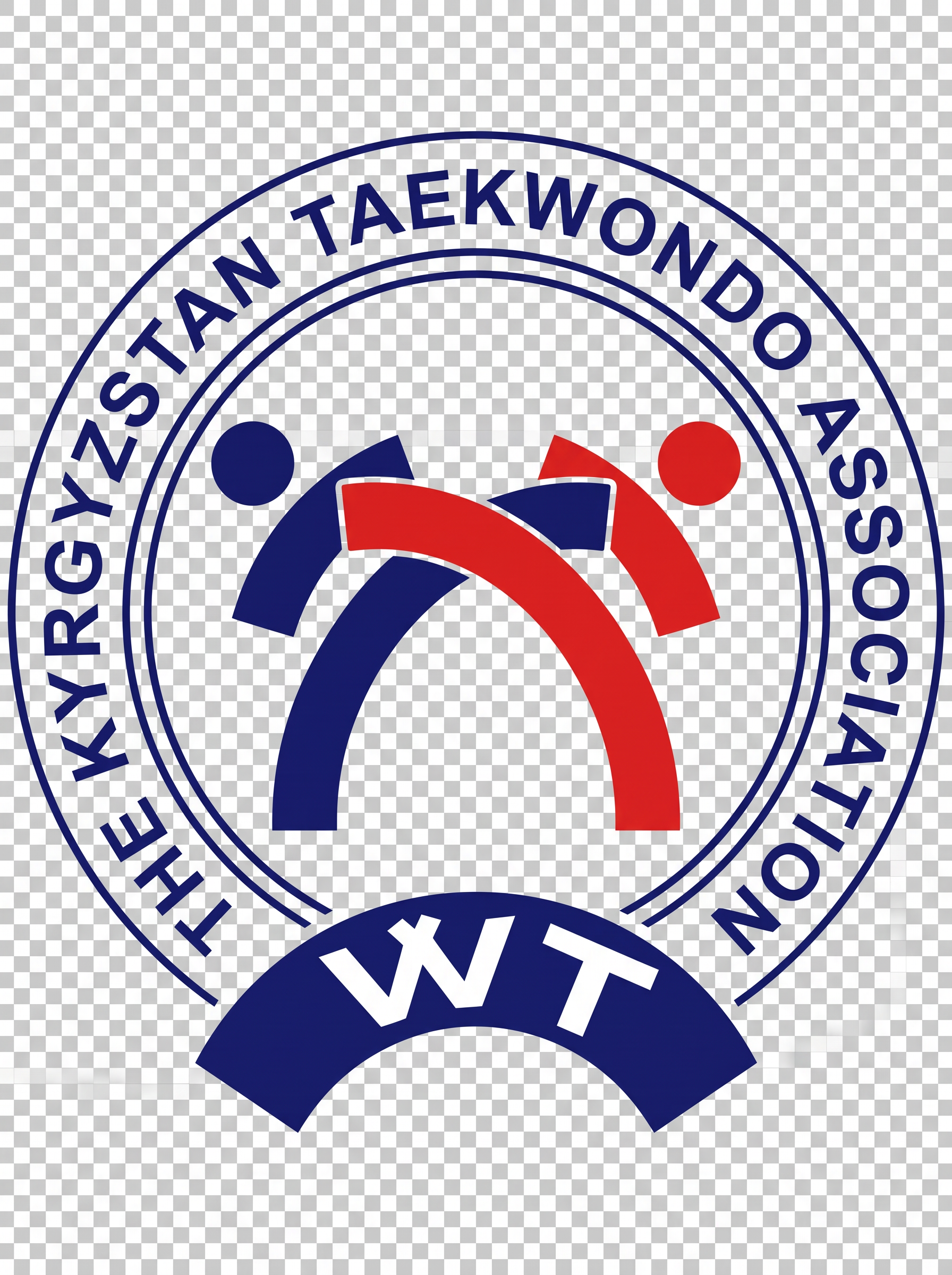 Ассоциация таэквондо (WT) Кыргызской Республики — логотип