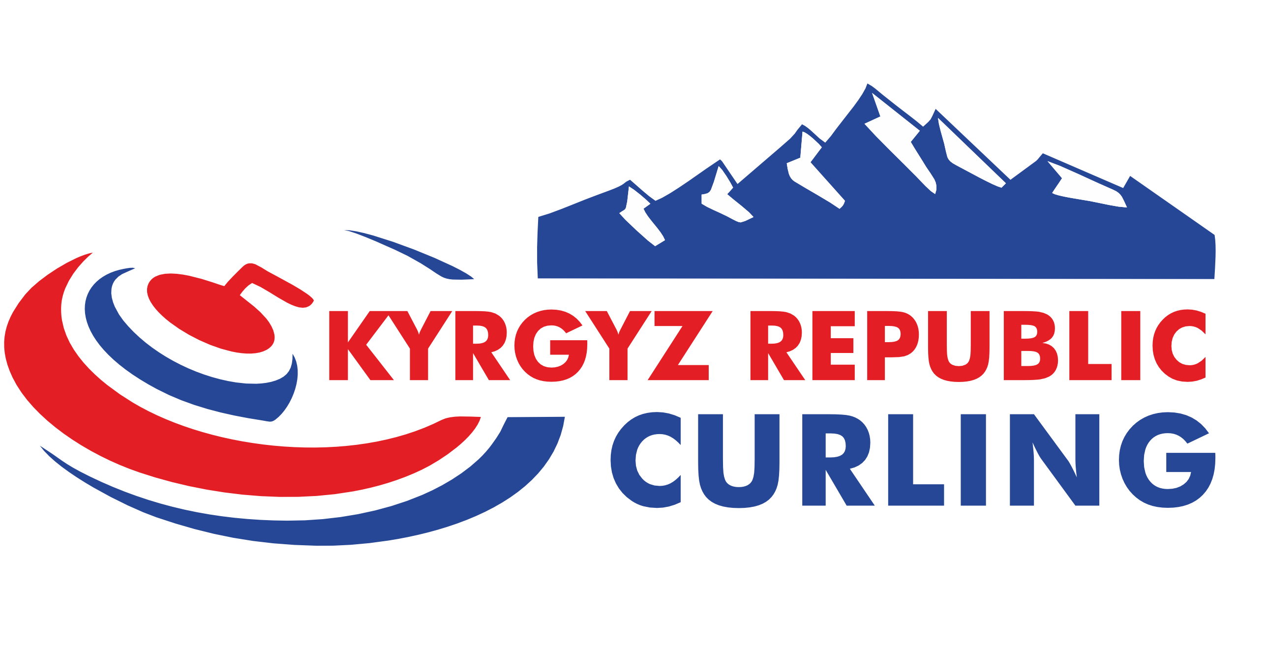 Федерация Керлинга Кыргызской Республики — логотип